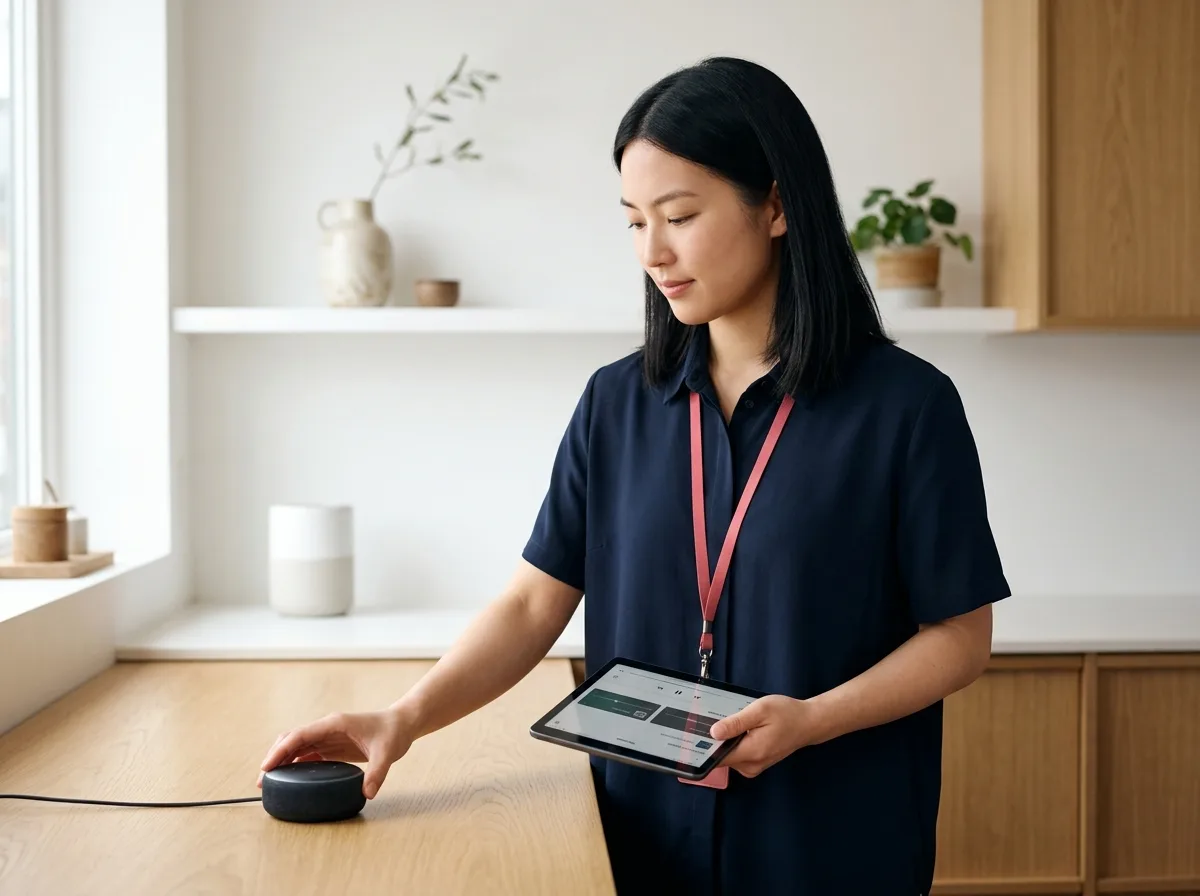 TechBuddy-tekniker installerar Sonos