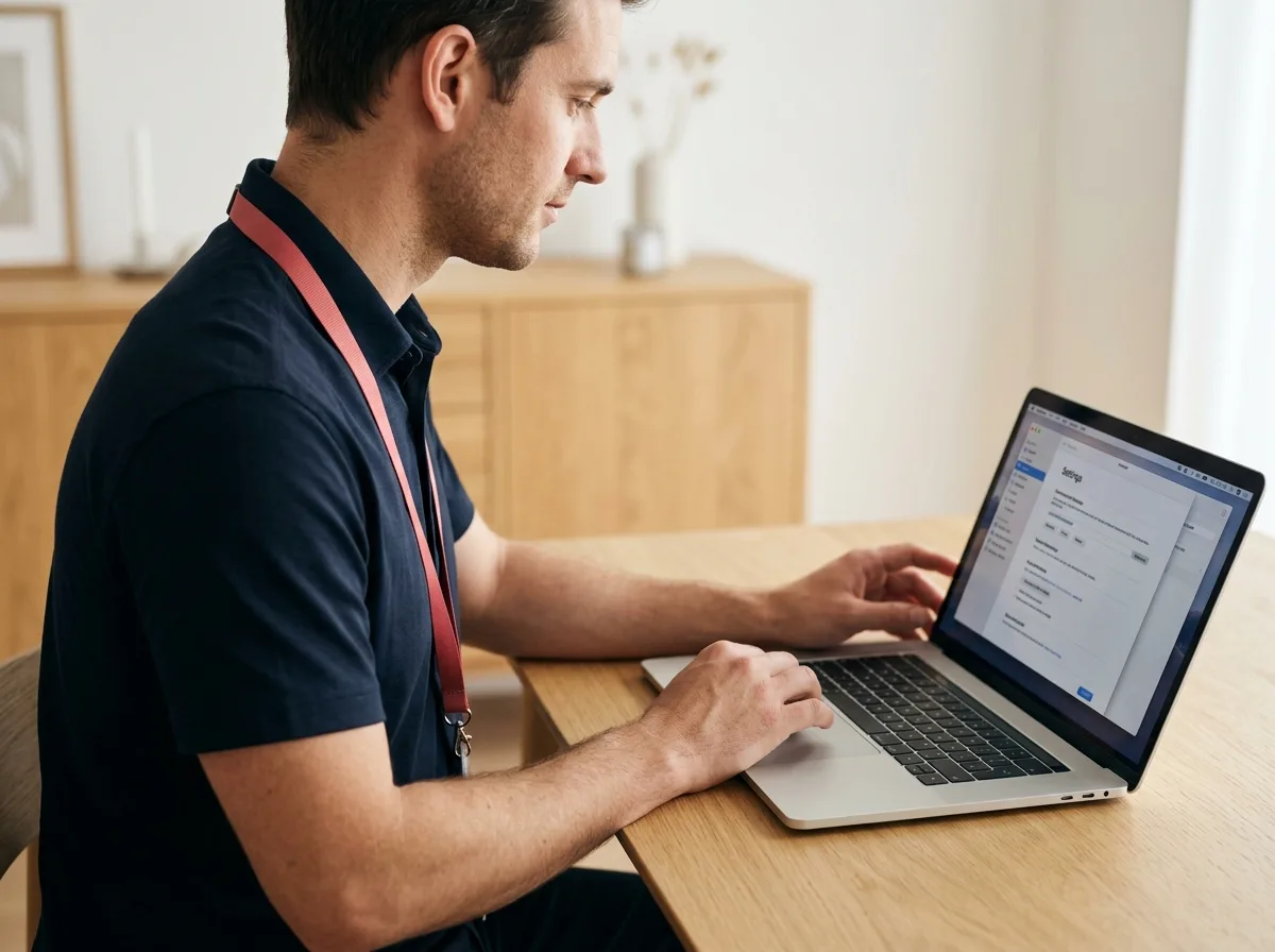 TechBuddy-tekniker installerar Mac