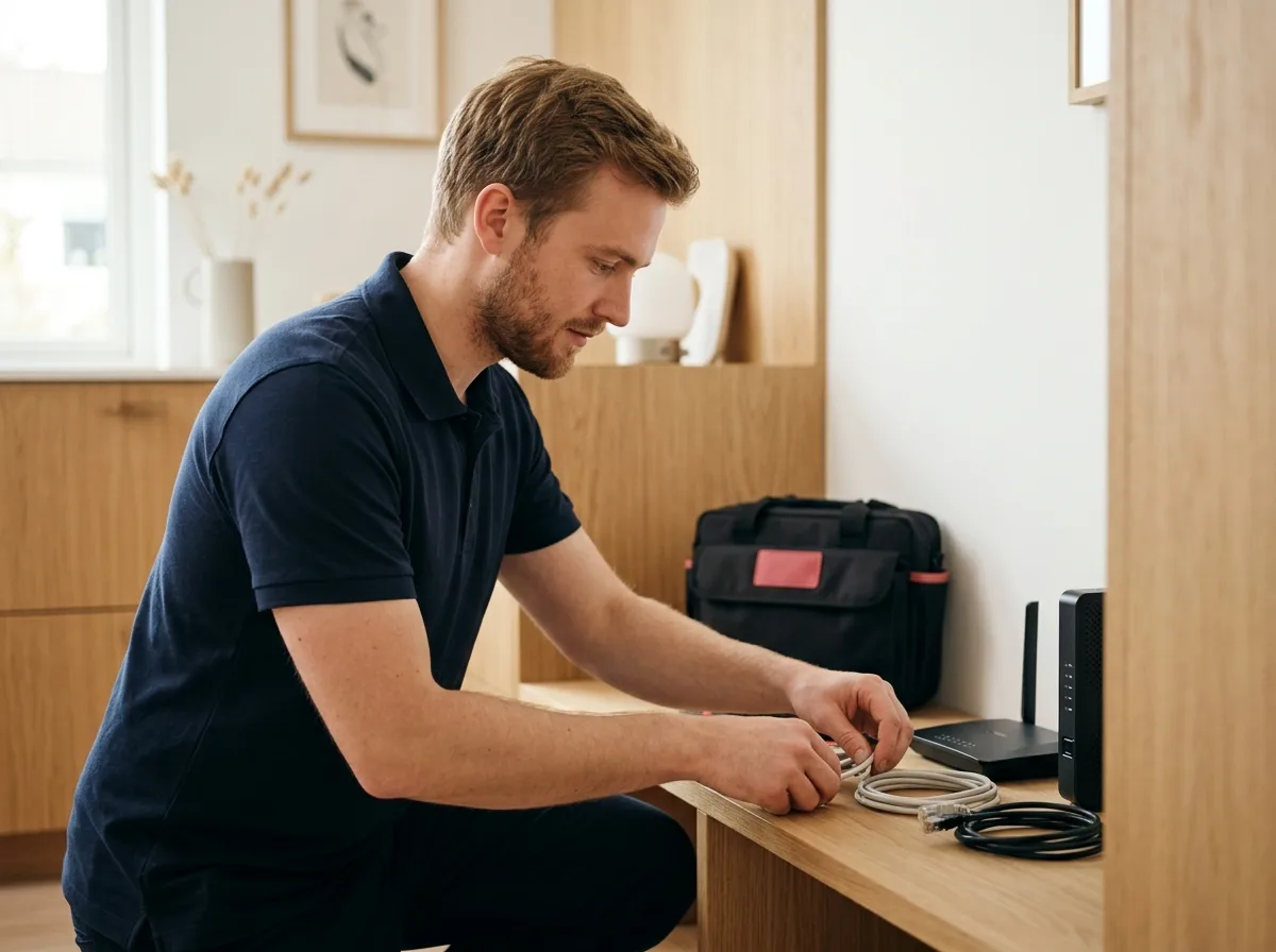 Konfigurera ny router